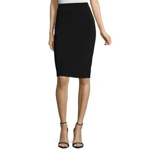 New Liz Claiborne Stretch Pencil Skirt Black,  Sizes M, L